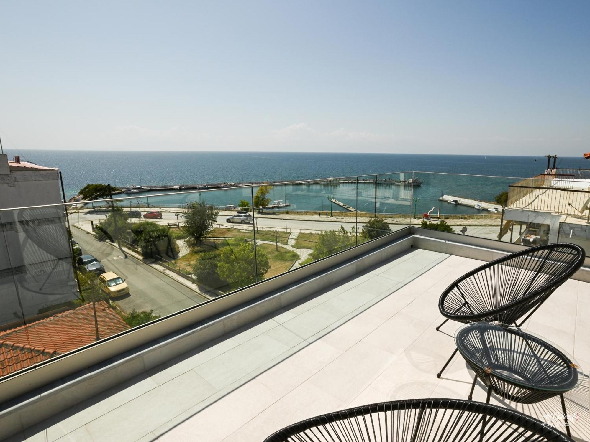 Panorama Penthouse Nea Kallikrateia Exterior foto