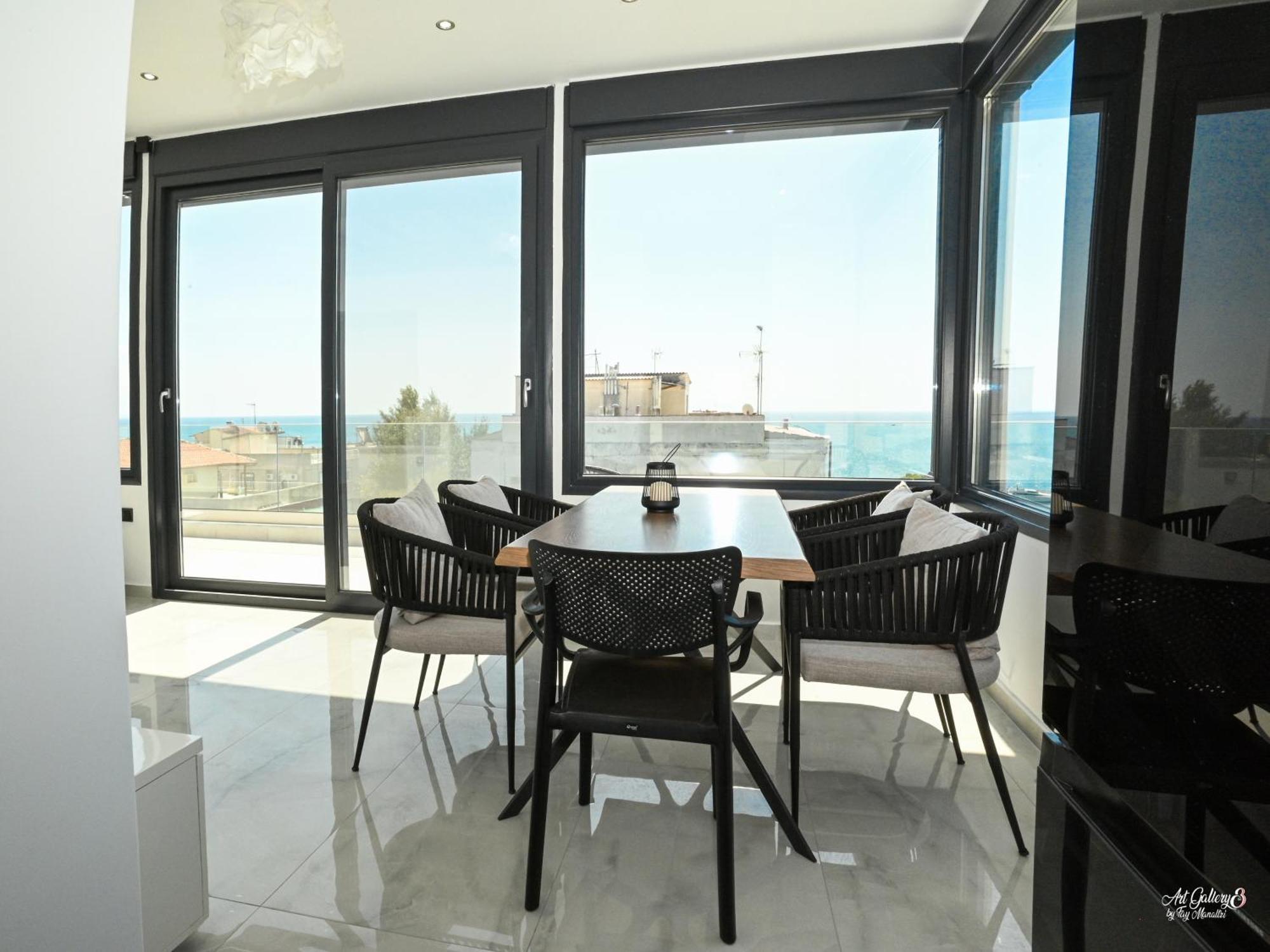 Panorama Penthouse Nea Kallikrateia Exterior foto